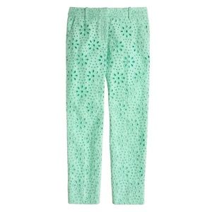J. Crew Cafe Capri - Eyelet